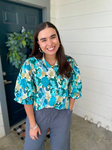 Beauty in Blues Top