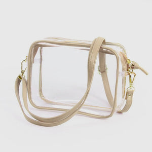 Gold Clear Bag