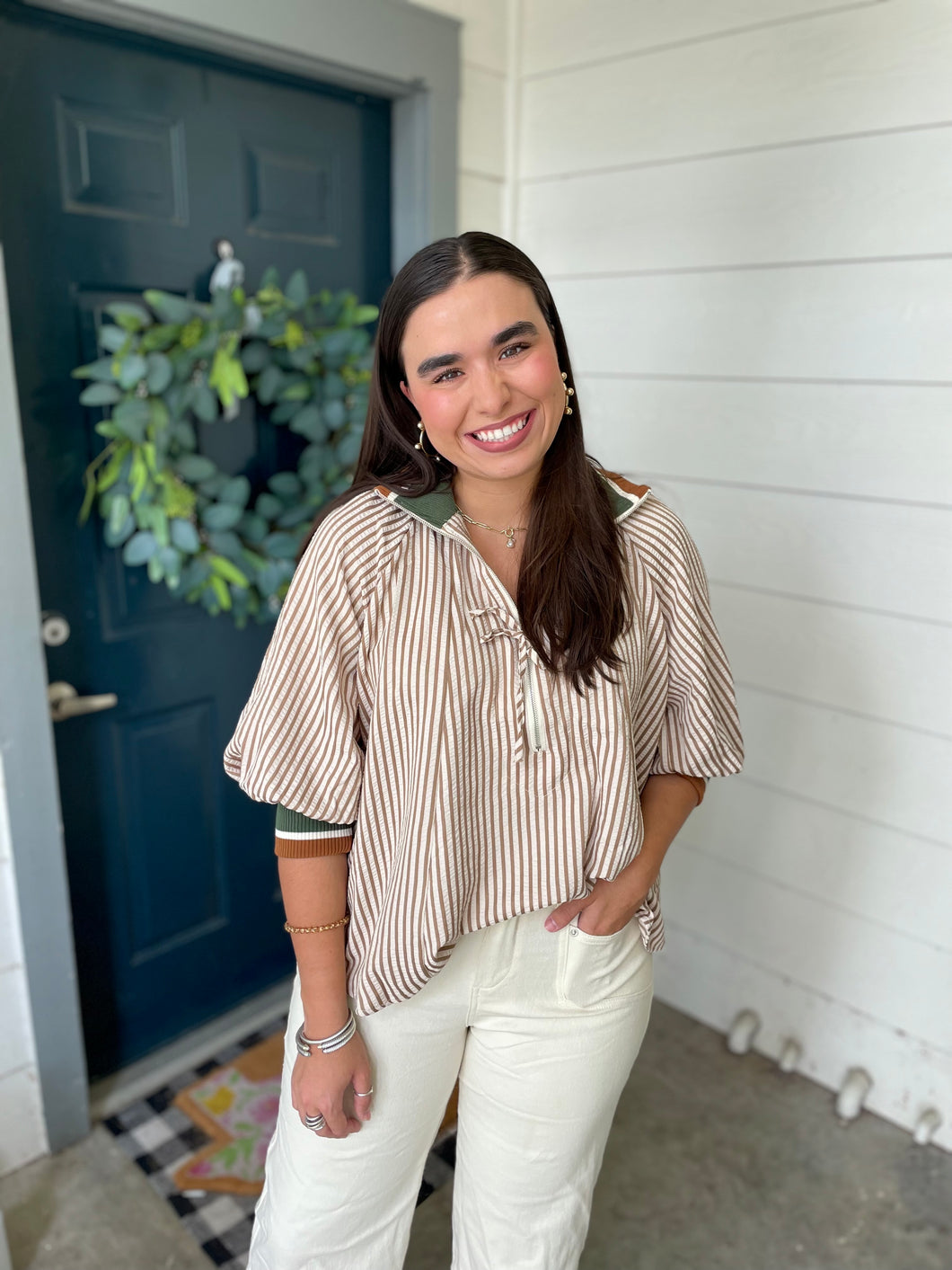 Sassy in Stripes Top