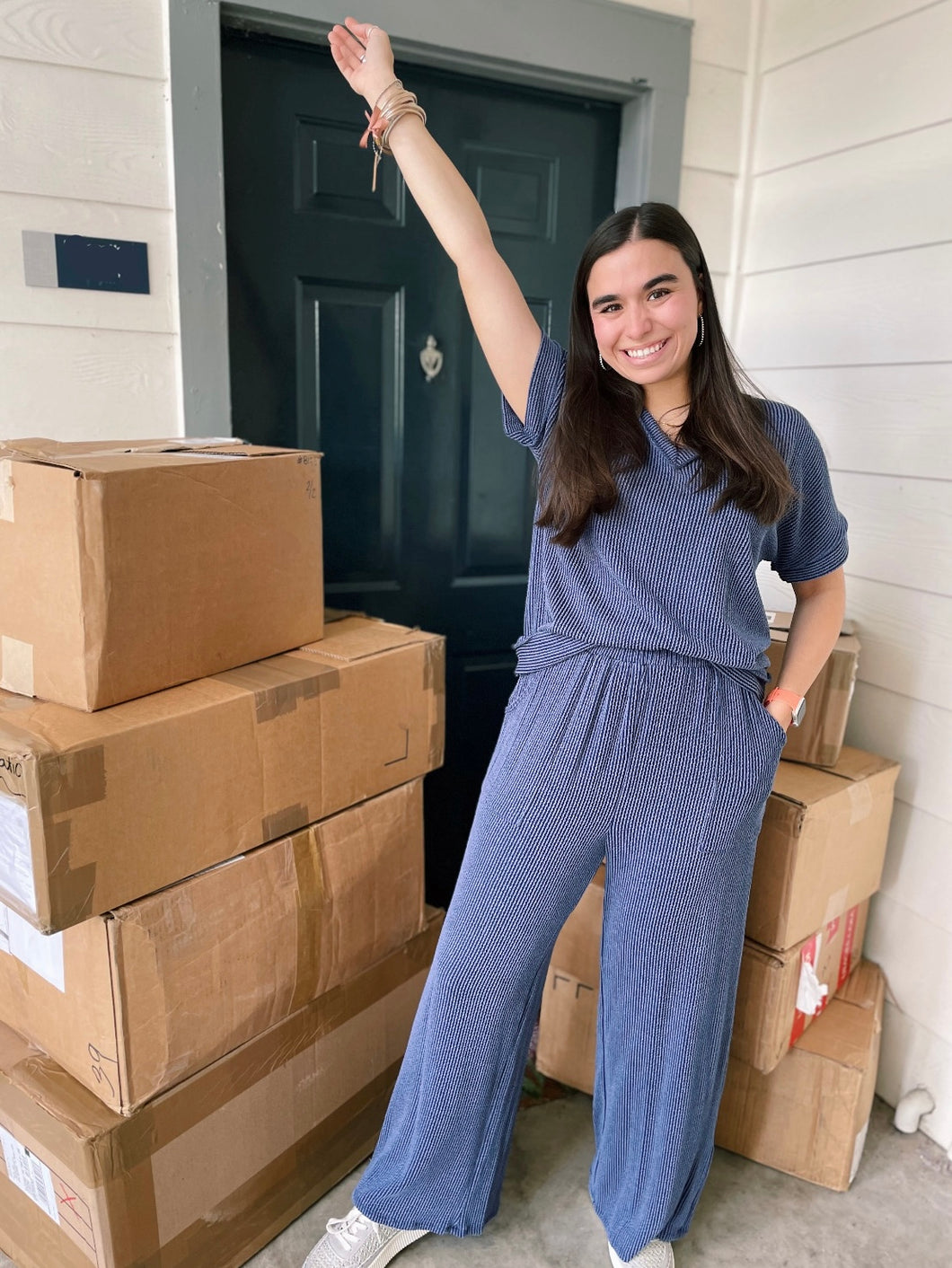 Navy Loungewear Set