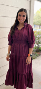 Pretty In Plum Dress