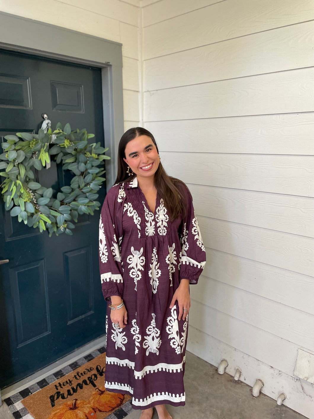 Pretty in Plum Dress