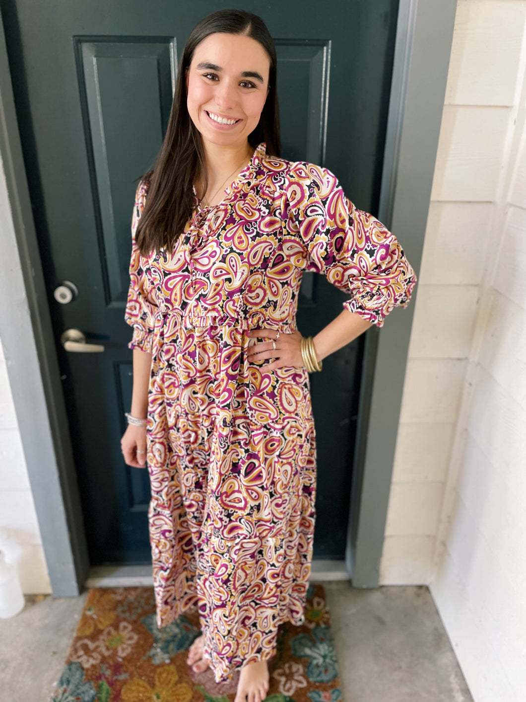 Pretty in Paisley Dress