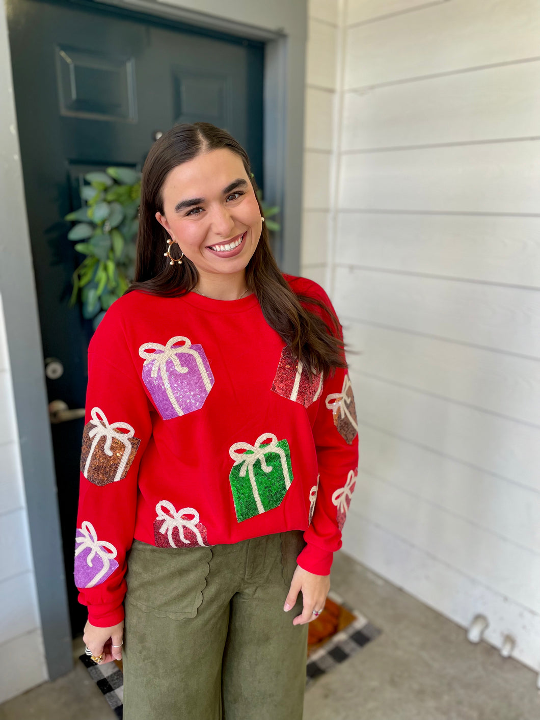 Pretty in Presents Top