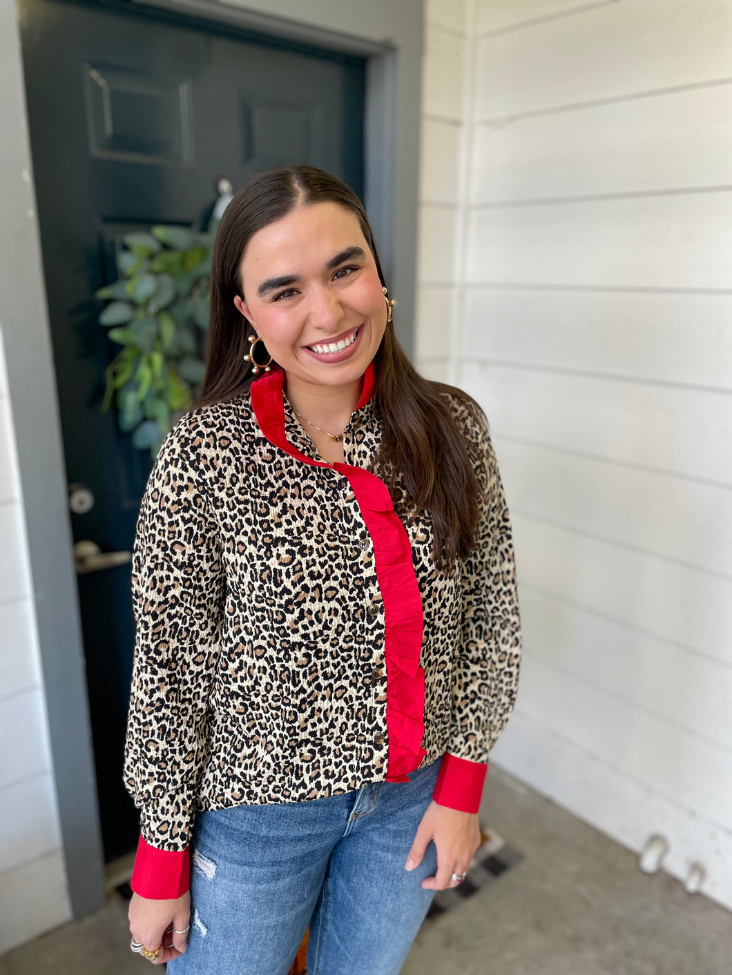 Lovely in Leopard Top