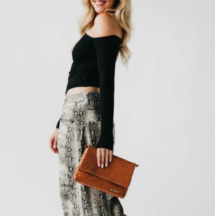 Brown Crossbody