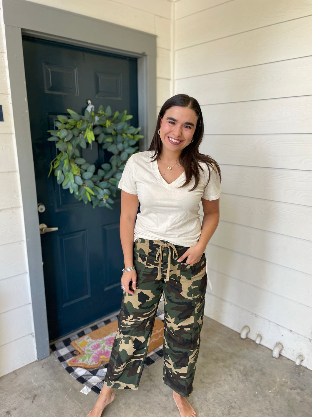 Cutie in Camo Pants