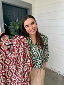 Pretty Printed Tops