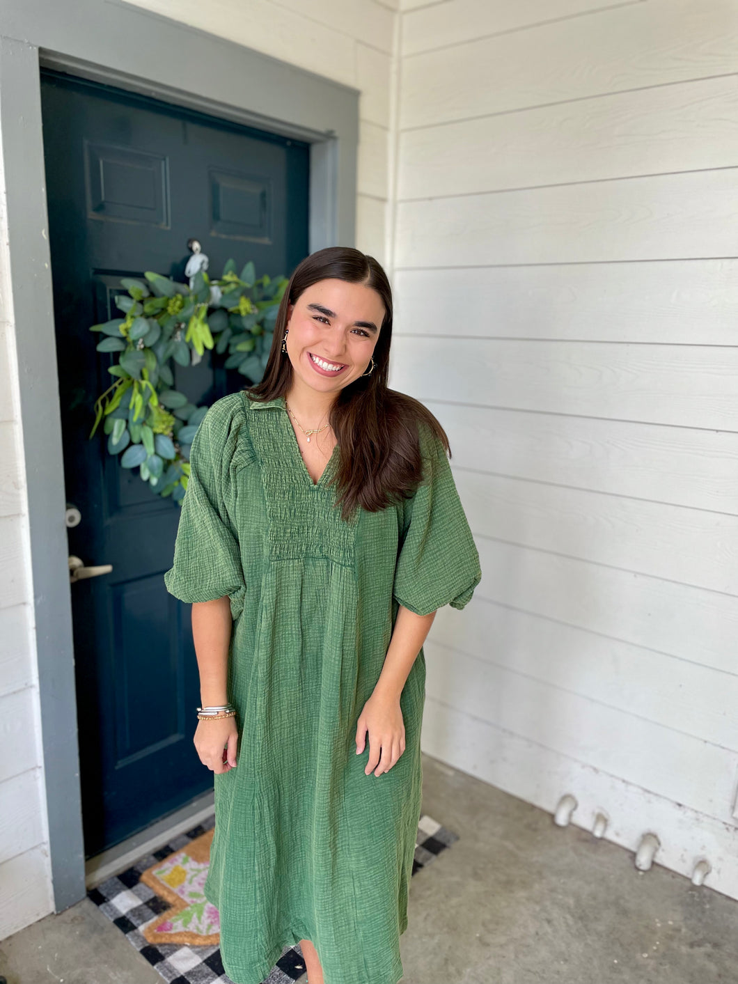 Olive you Midi Dress