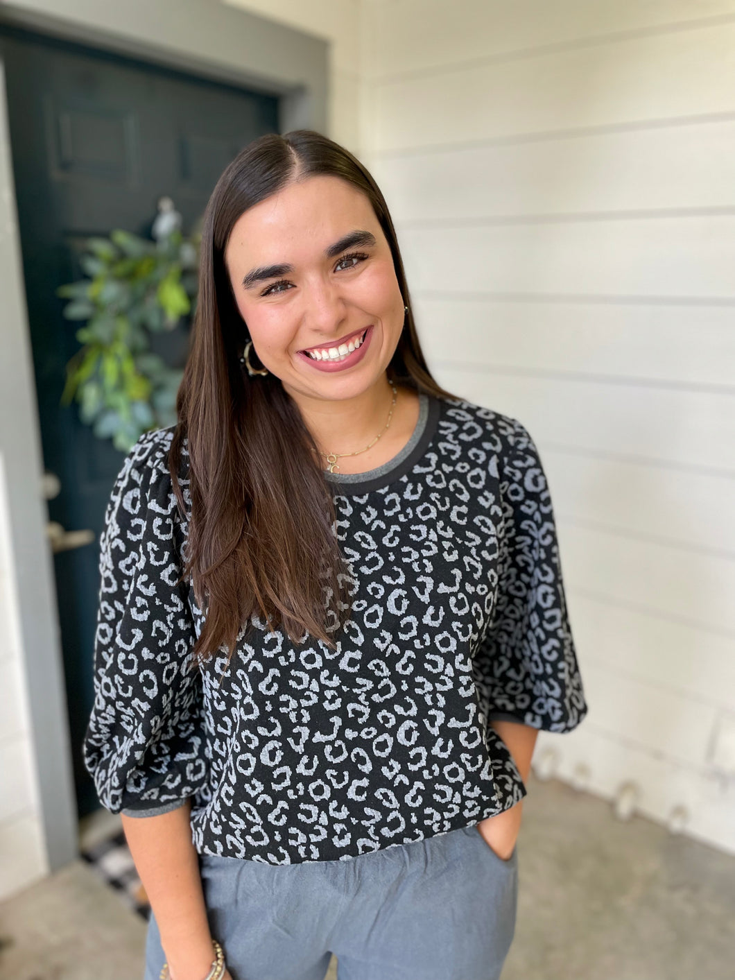 Lovely in Leopard Top