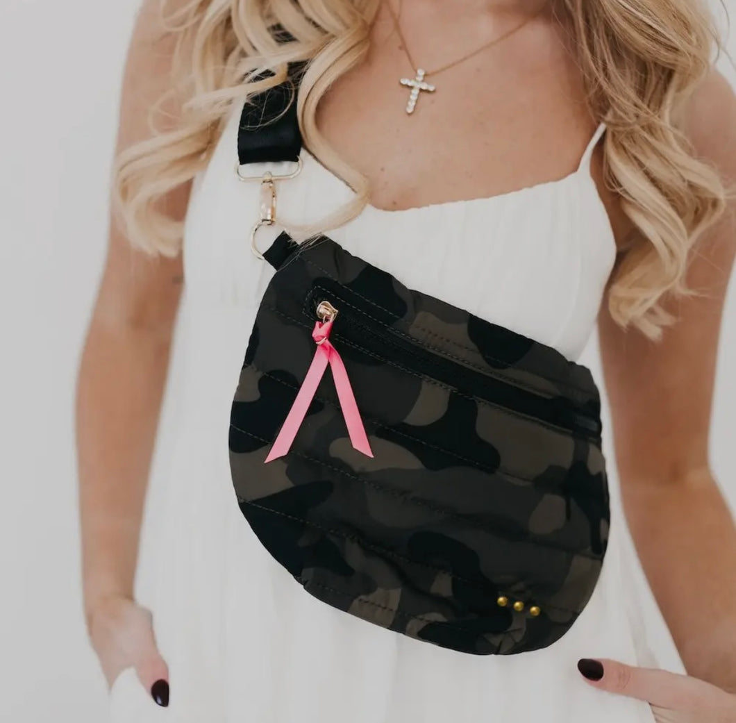 Camo Puffer Bum Bag