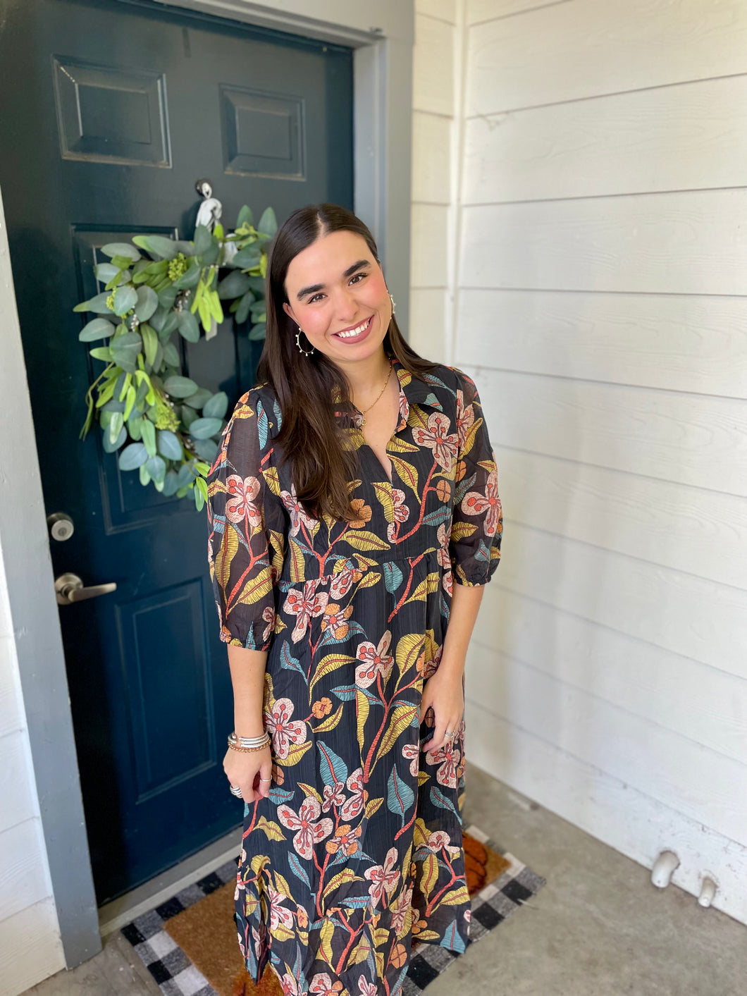 Fun in Florals Midi